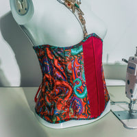 One Of A Kind Crimson Fantasy Corset