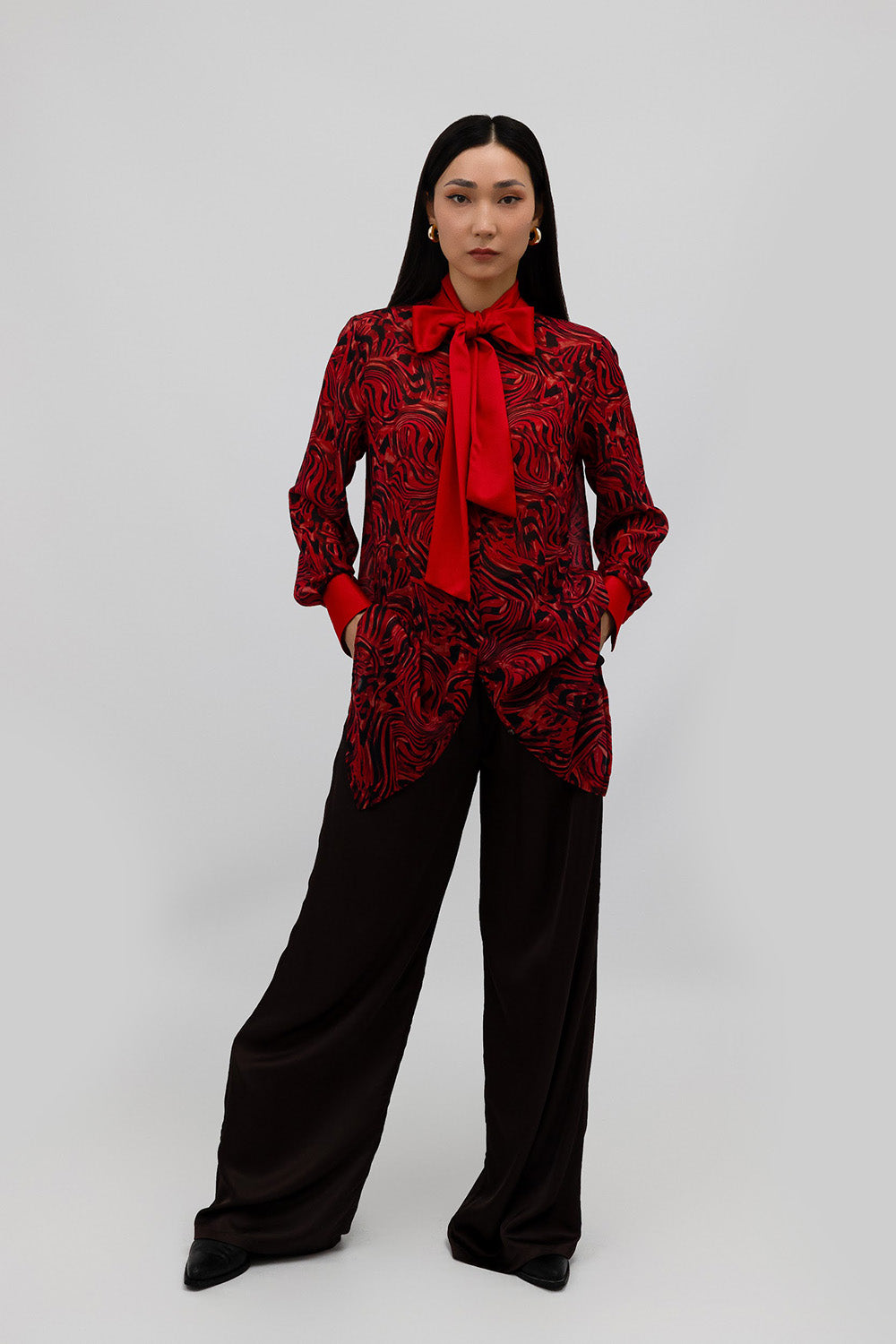 Lava Chiffon Mira Blouse