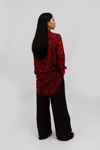Lava Chiffon Mira Blouse
