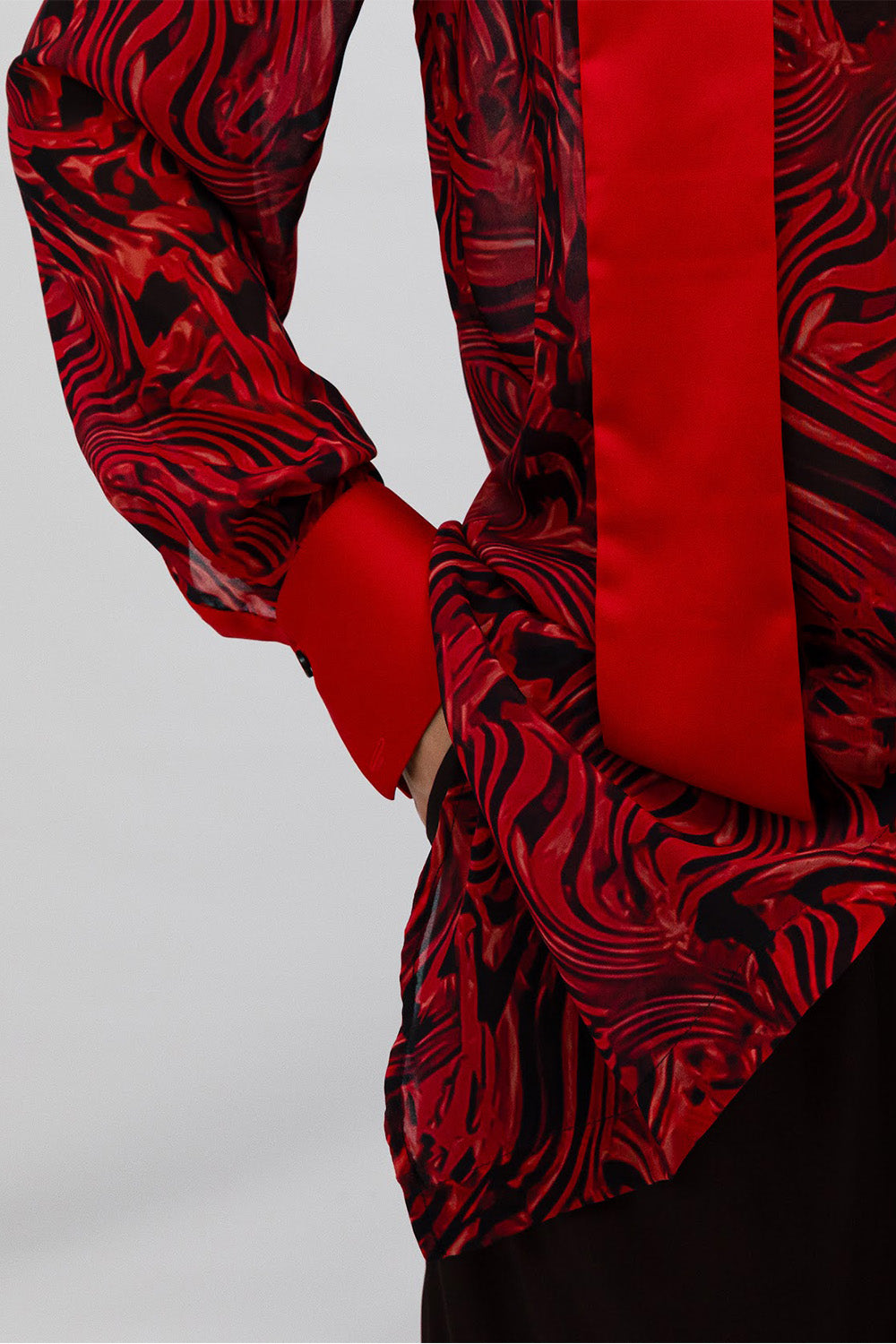 Lava Chiffon Mira Blouse