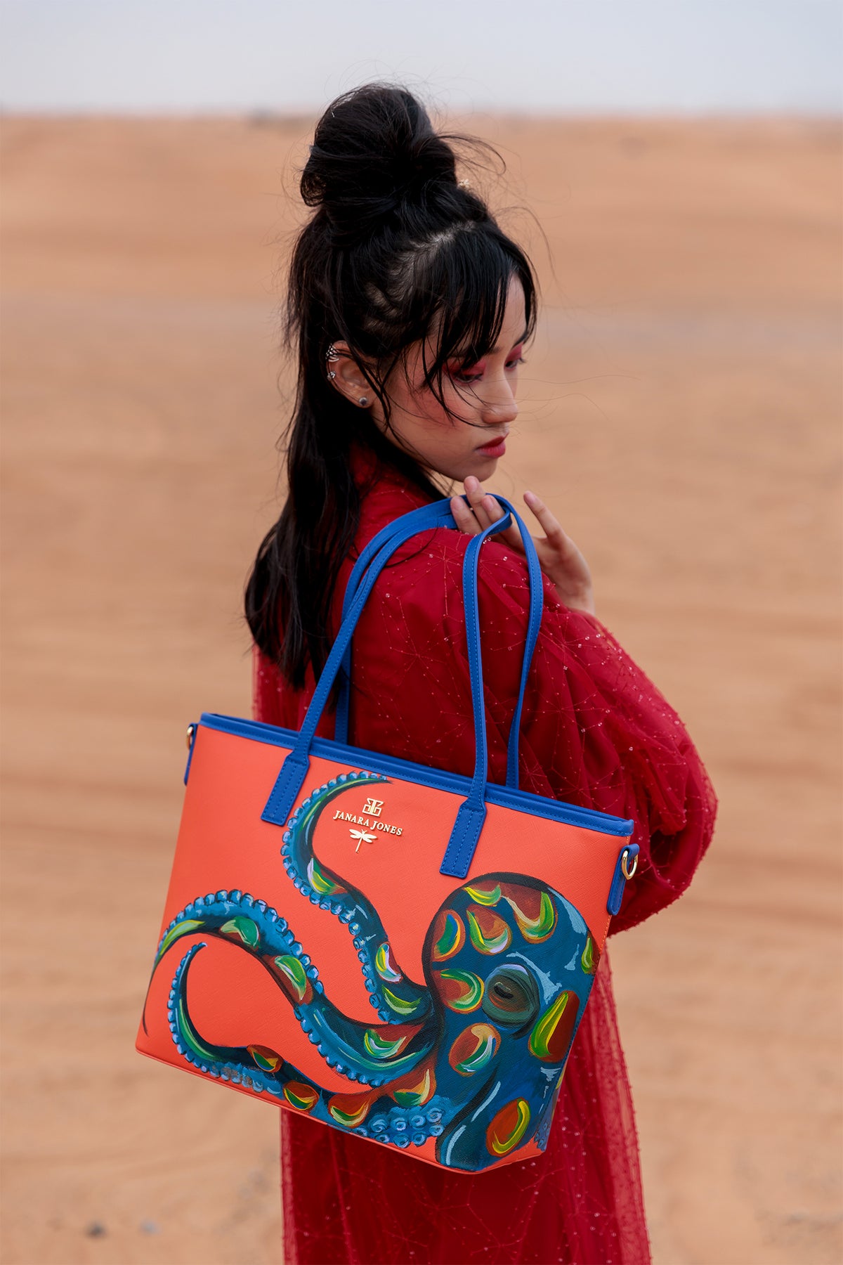 Orange Tote Bag
