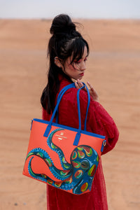 Orange Tote Bag