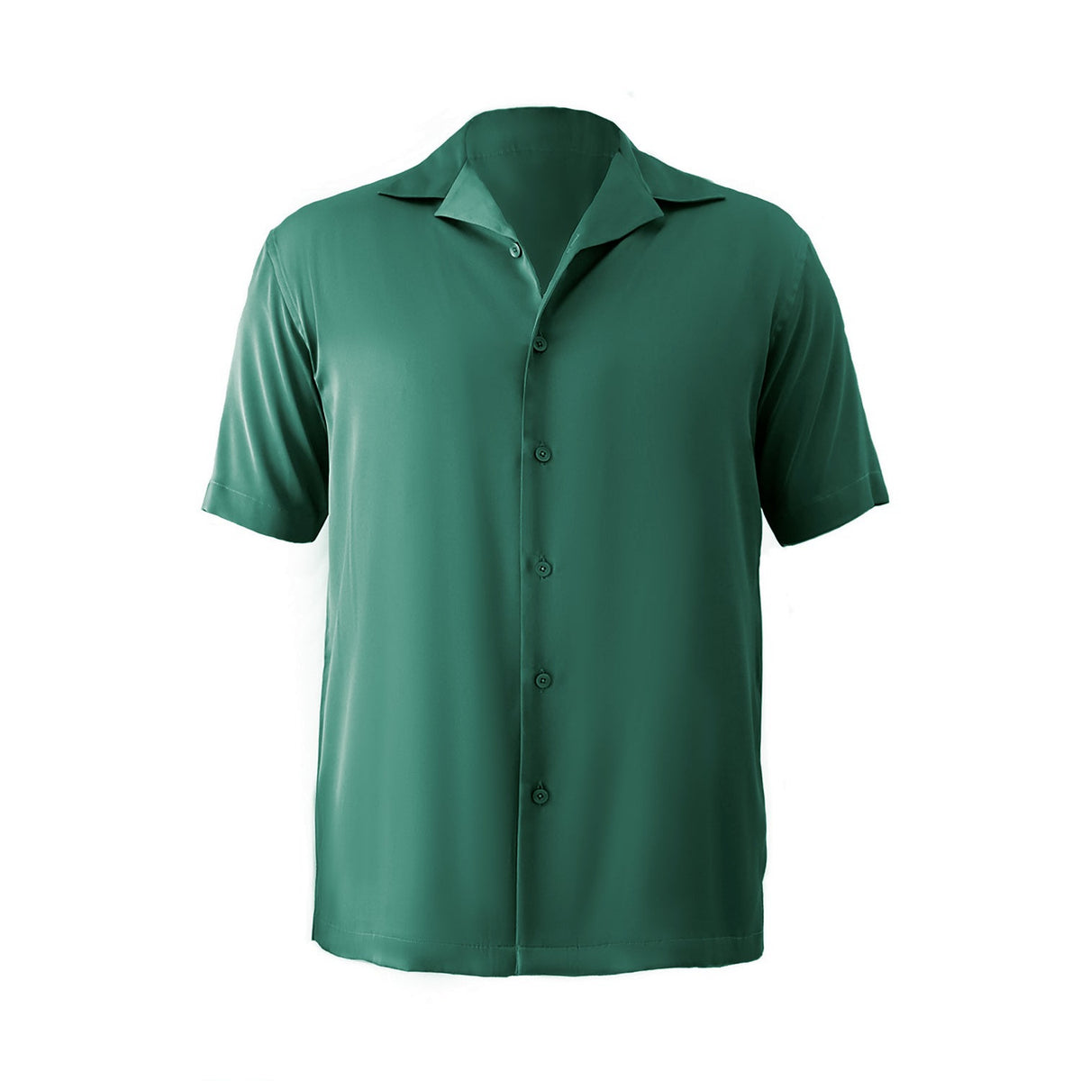 Teal Satin London Shirt