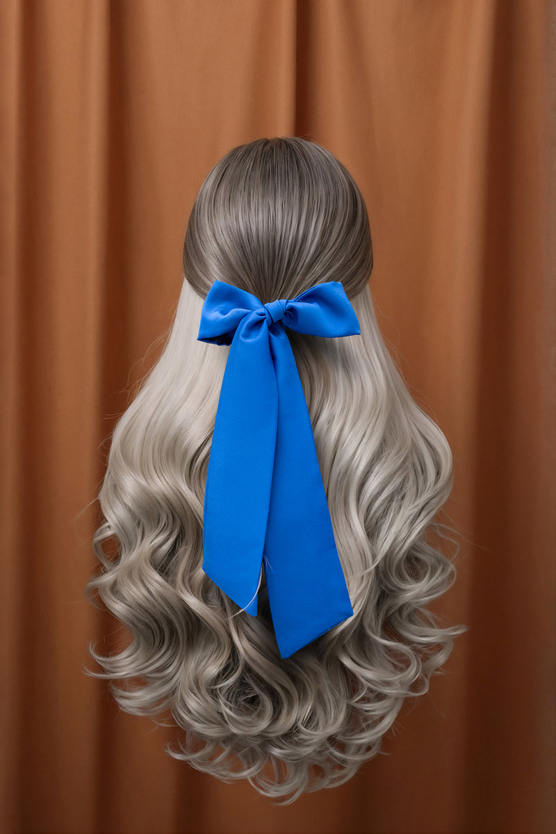 Blue Octopus Satin Twilly & Scrunchie Set