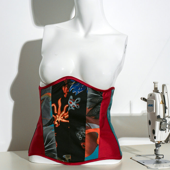 One Of A Kind Psycho Paisley Corset