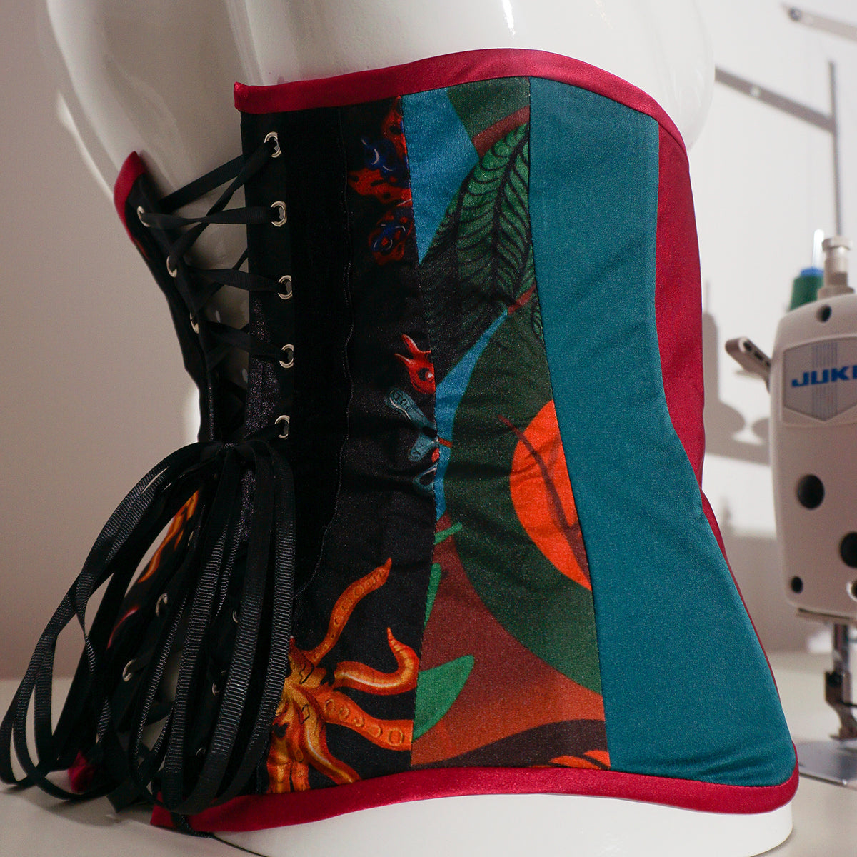 One Of A Kind Psycho Paisley Corset