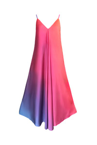 Boston Print Mariella Satin Dress