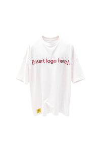 Unisex Off White Oversized Uncle Choi Print Cotton T-shirt