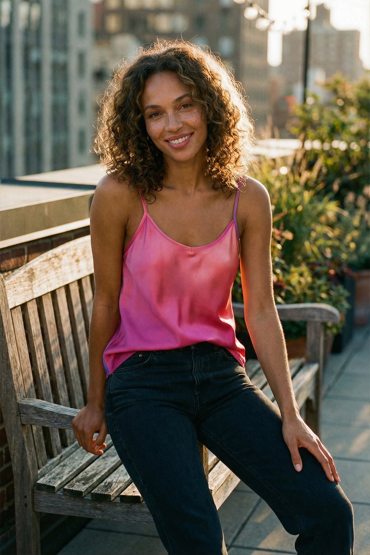 Boston Print Cami Top