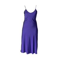 Purple Satin Bella Dress