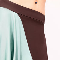 Mint Chocolate Viscose Bael Skirt