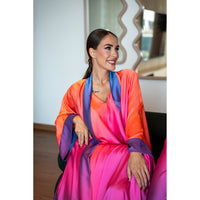 Boston Satin Abaya Kaftan