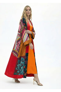 One Of A Kind Golden Mist Abaya Kaftan