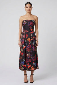 Psycho Mushrooms Strapless Dress