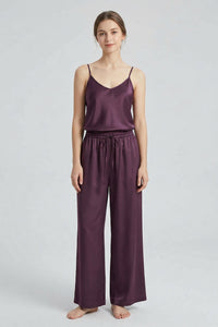 Beetroot Viscose Camilla Set