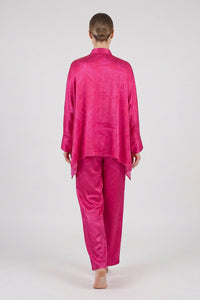 Fuchsia Iris Print Icarus Set
