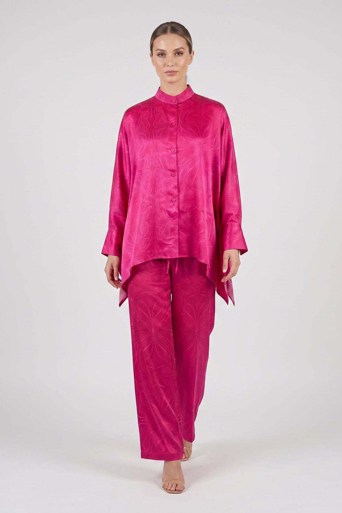 Fuchsia Iris Print Icarus Set